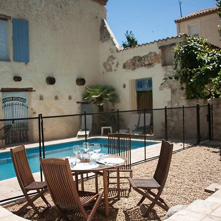 Maison Pelissier Bed And Breakfast With Sweeming Pool Cuxac-d'Aude ภายนอก รูปภาพ
