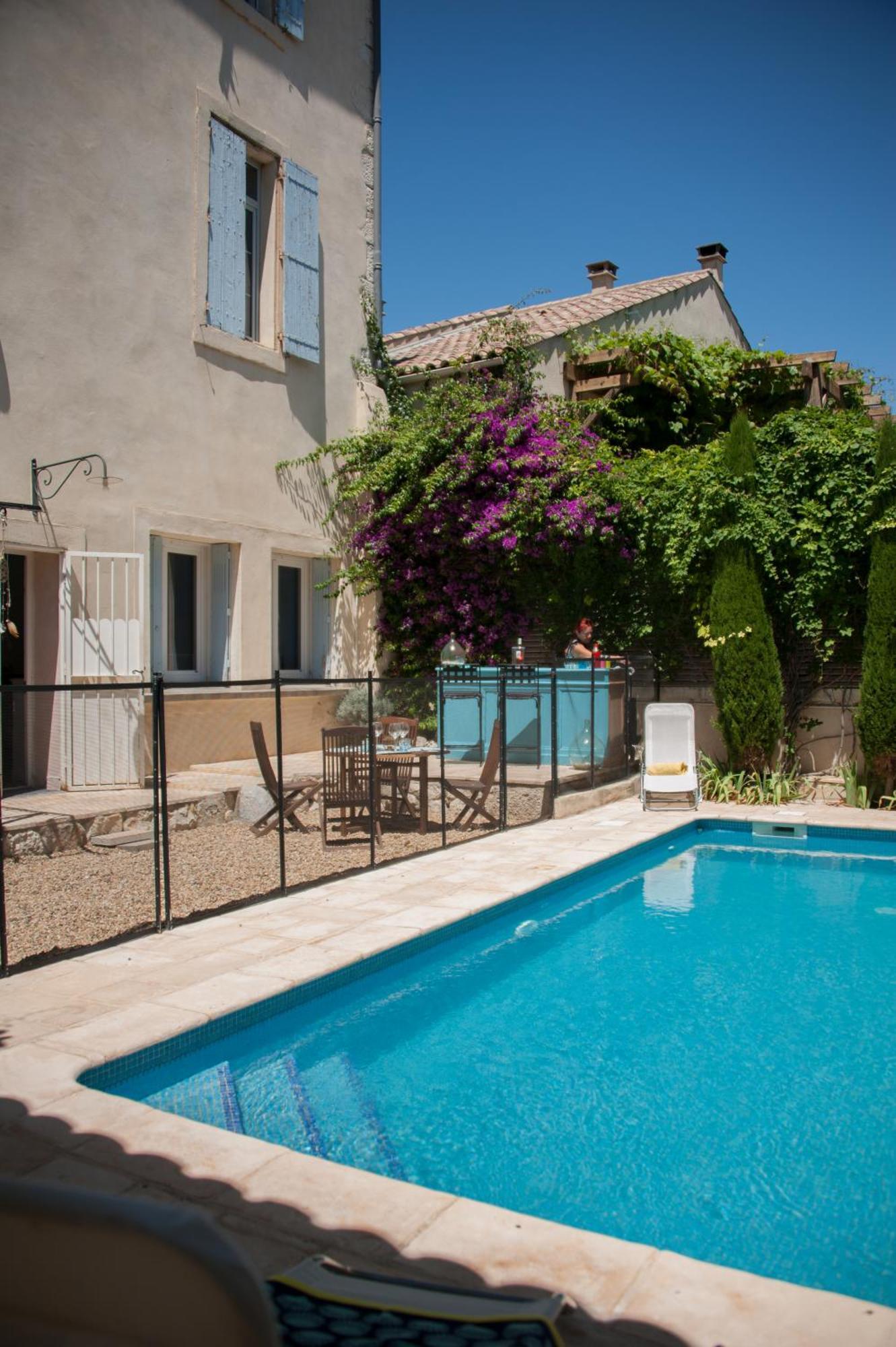 Maison Pelissier Bed And Breakfast With Sweeming Pool Cuxac-d'Aude ภายนอก รูปภาพ