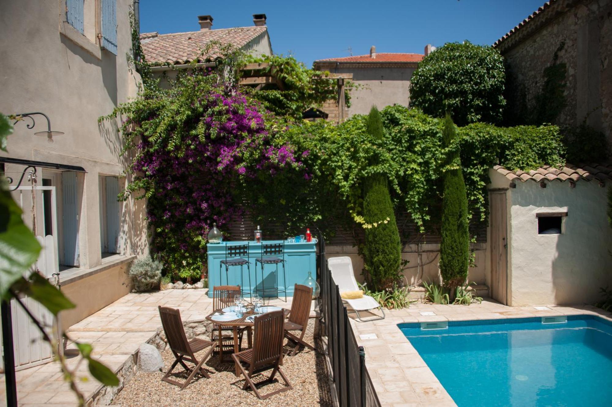 Maison Pelissier Bed And Breakfast With Sweeming Pool Cuxac-d'Aude ภายนอก รูปภาพ